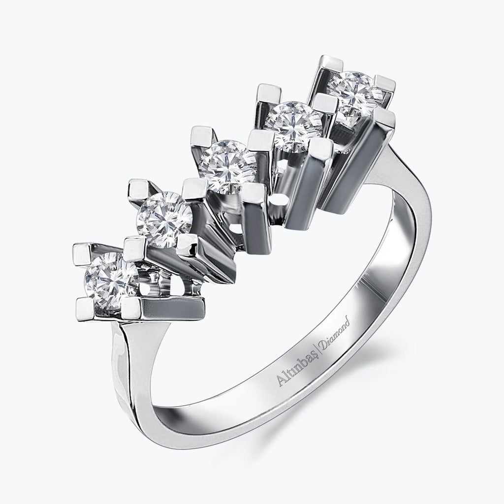 Five Stone Diamond Ring