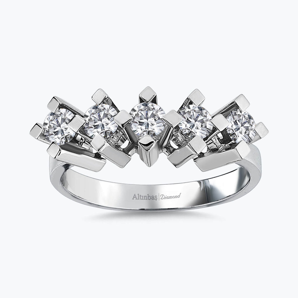 Five Stone Diamond Ring