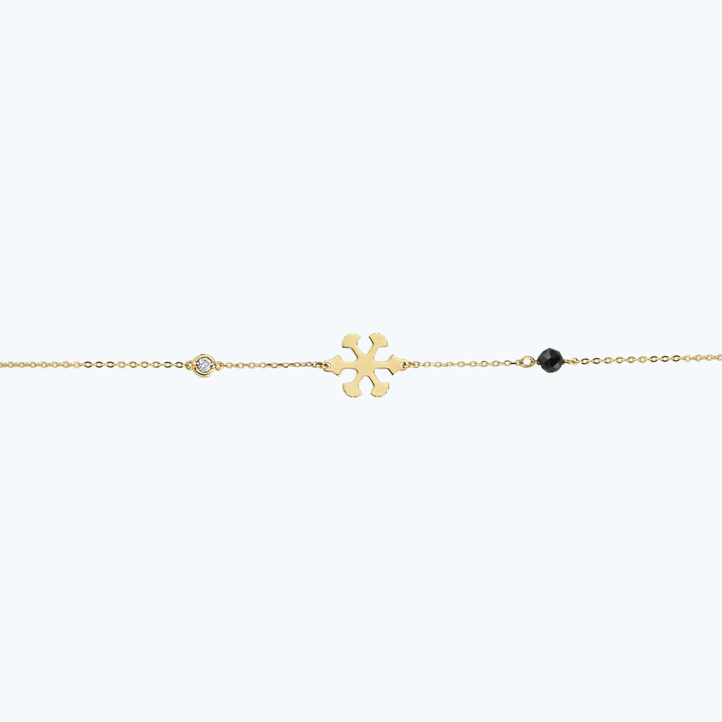 Schneeflocke Diamantarmband