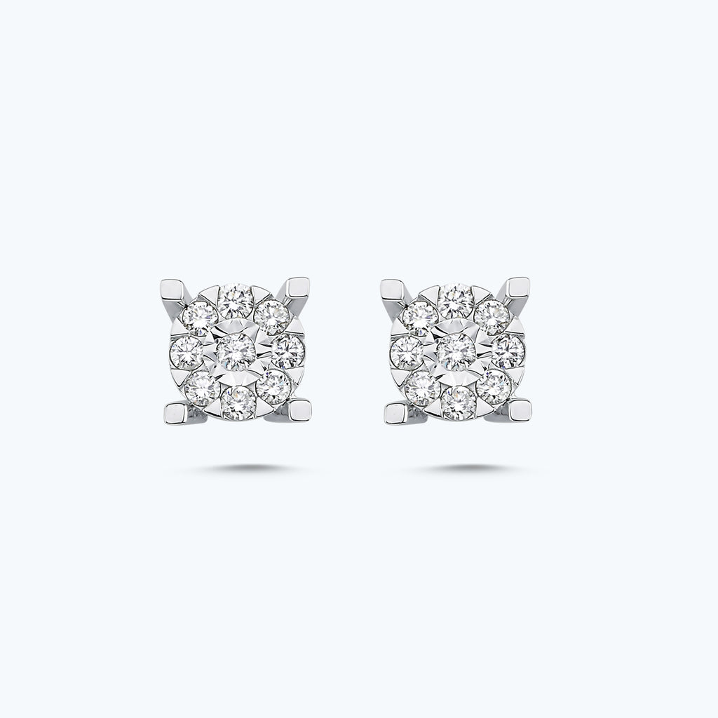 Bouquet Diamond Earrings