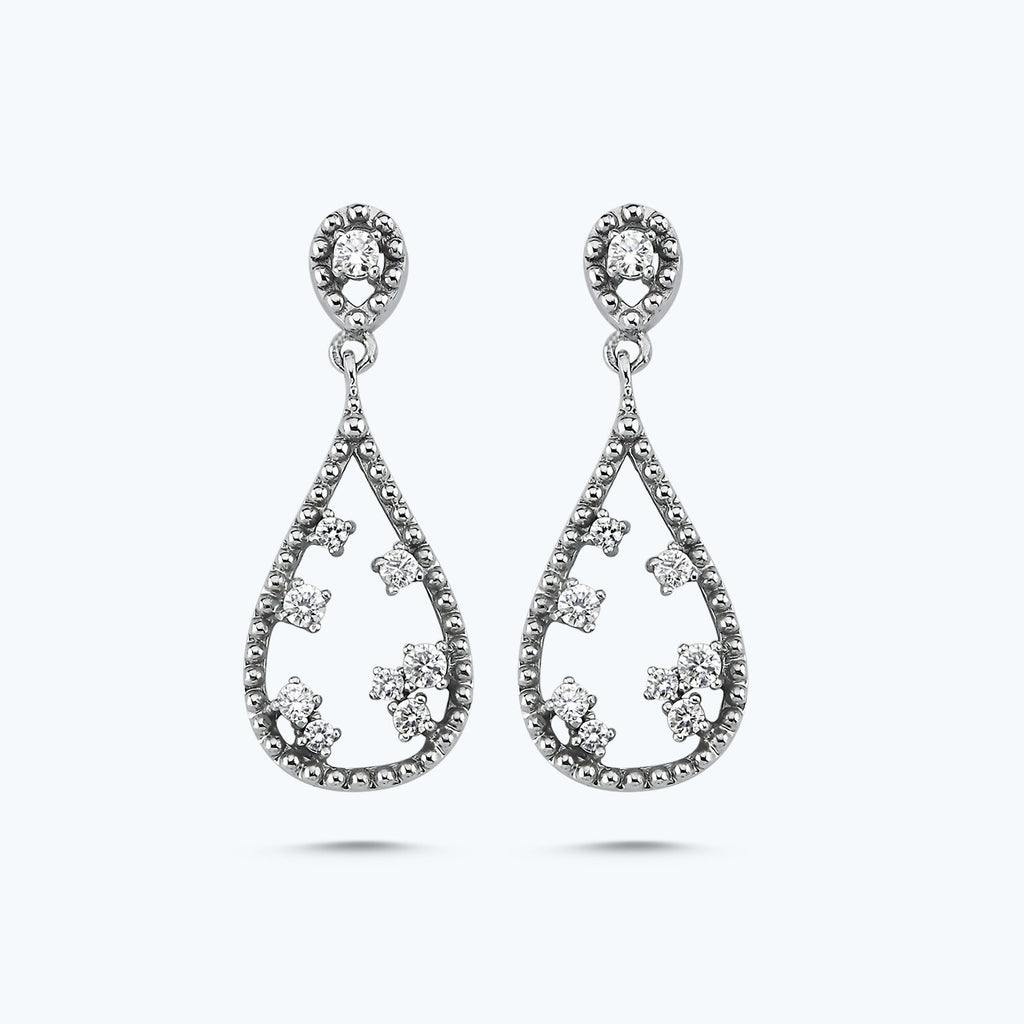 Boucles d'Oreilles Diamant