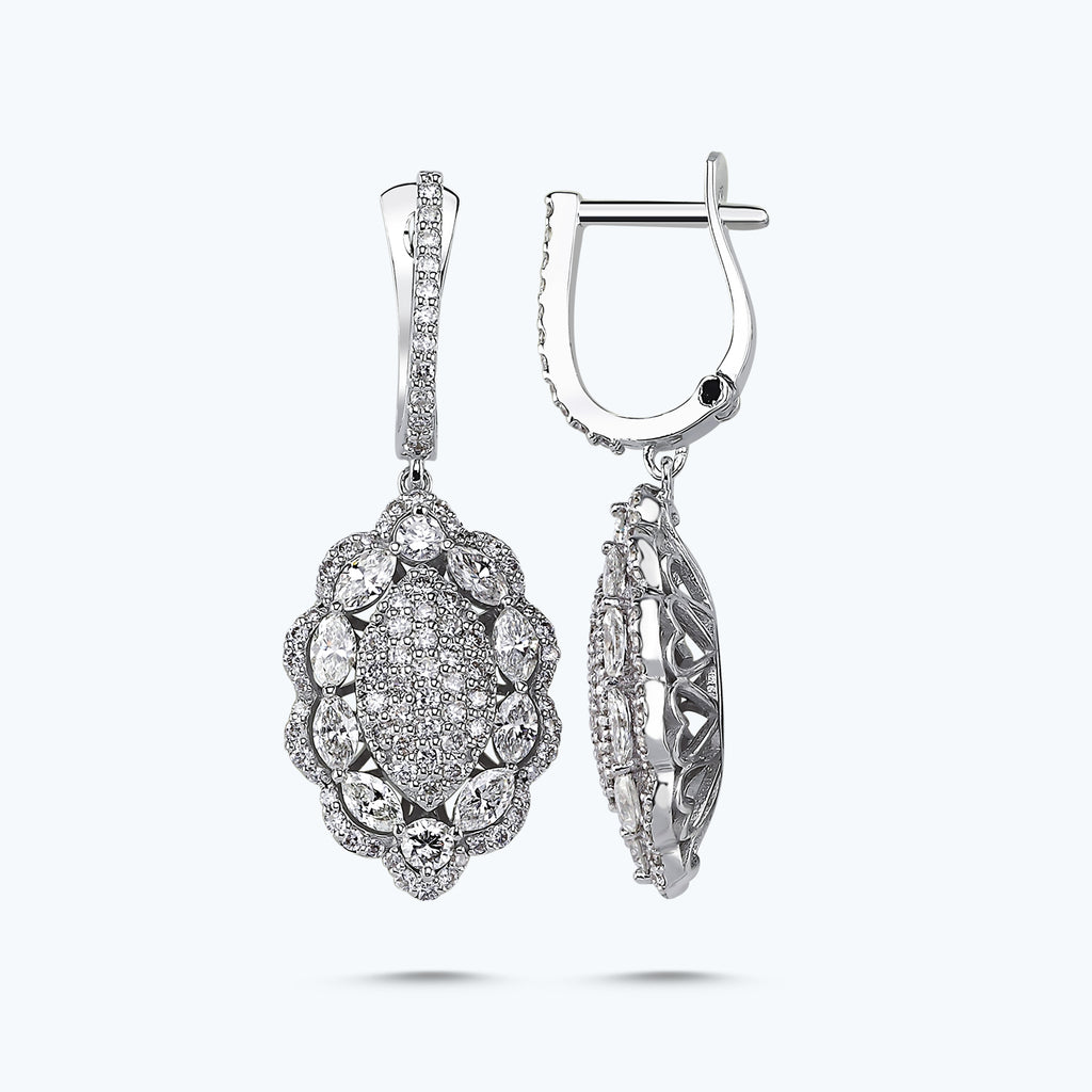 Boucles d'Oreilles Diamant