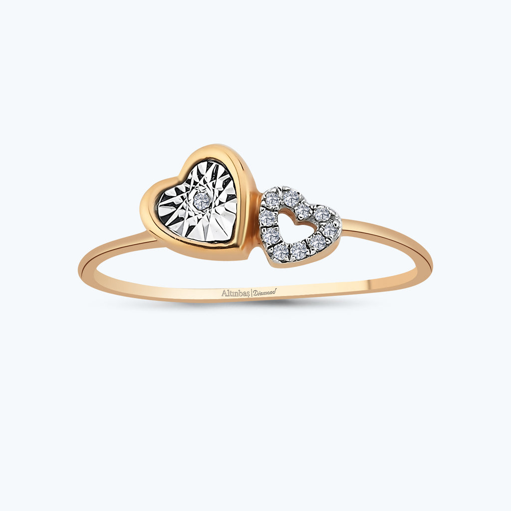 Heart Diamond Ring