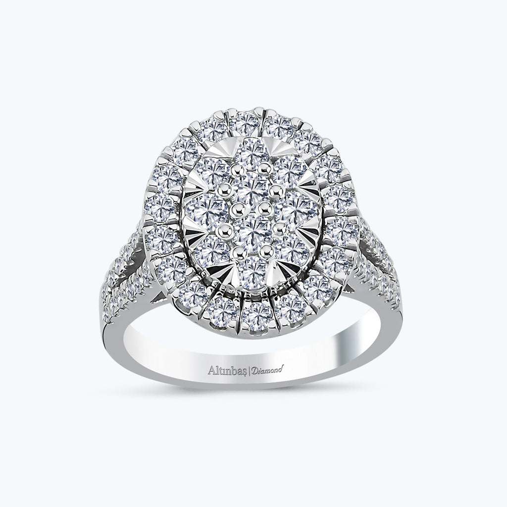 Bague Diamant Oval