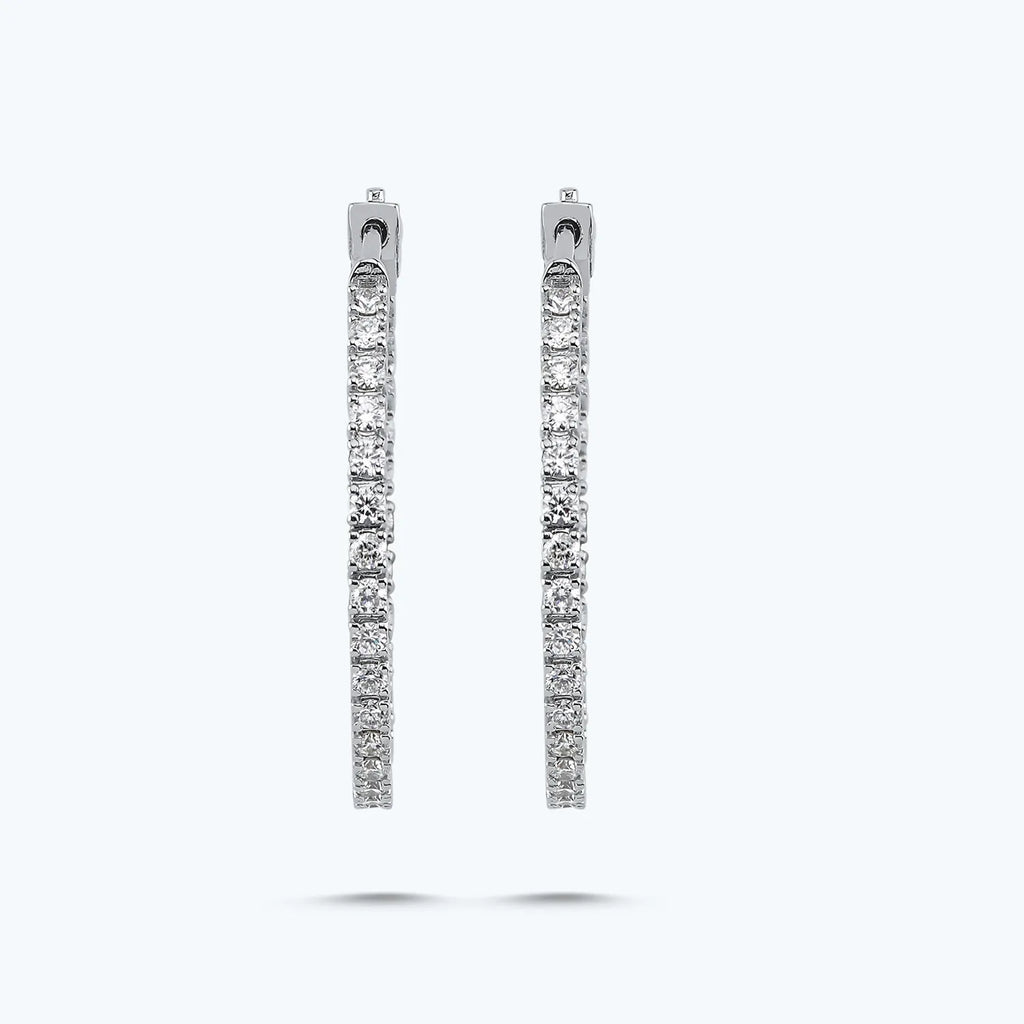 Boucles d'Oreilles Diamant