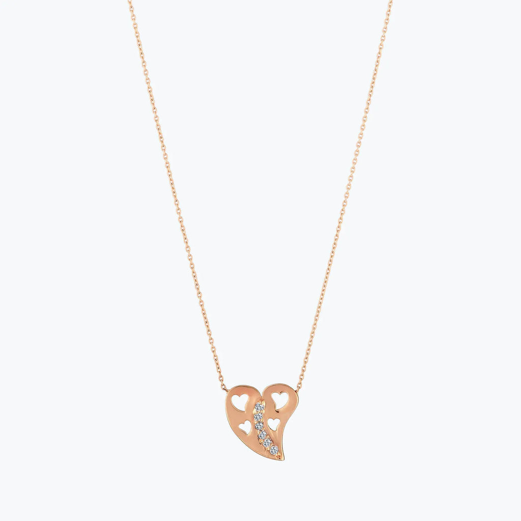 Heart Diamond Necklace