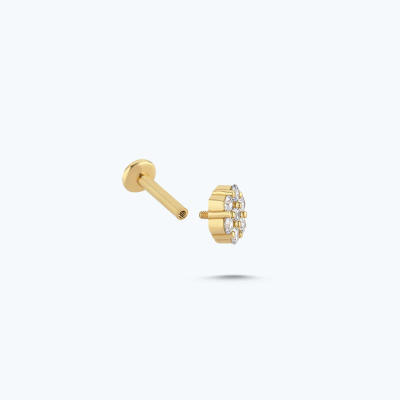 Diamant Ohrpiercing