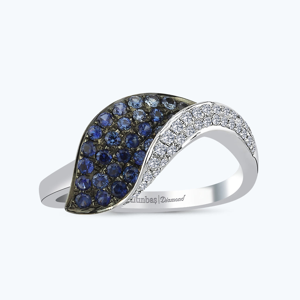 Sapphire Diamond Ring