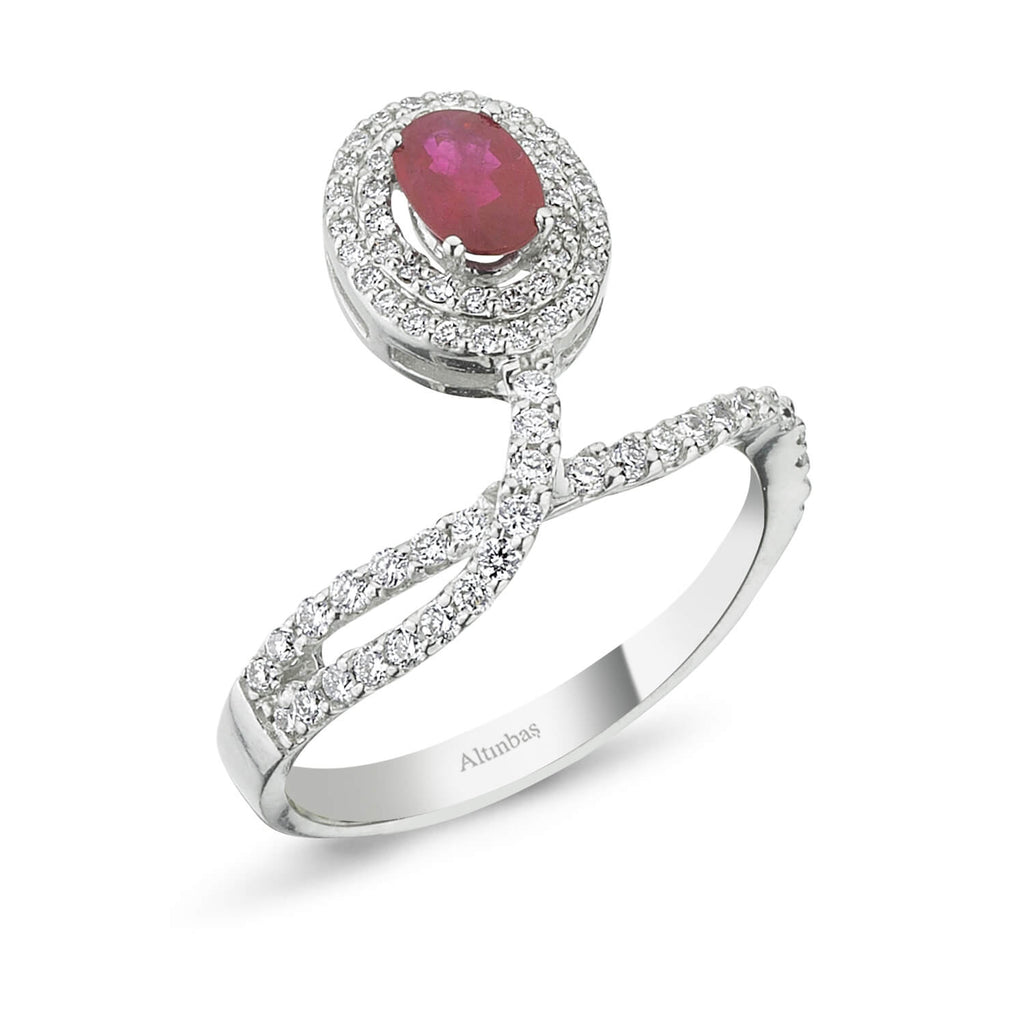 Ruby Diamond Ring